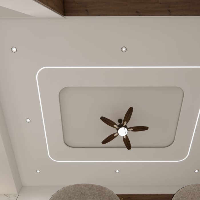 Dine ceiling